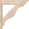 Ekena Millwork Funston Smooth Traditional Outlooker, Douglas Fir, 5 1/2"W x 24"D x 24"H OUT06X24X24FST01SDF - alternate 2
